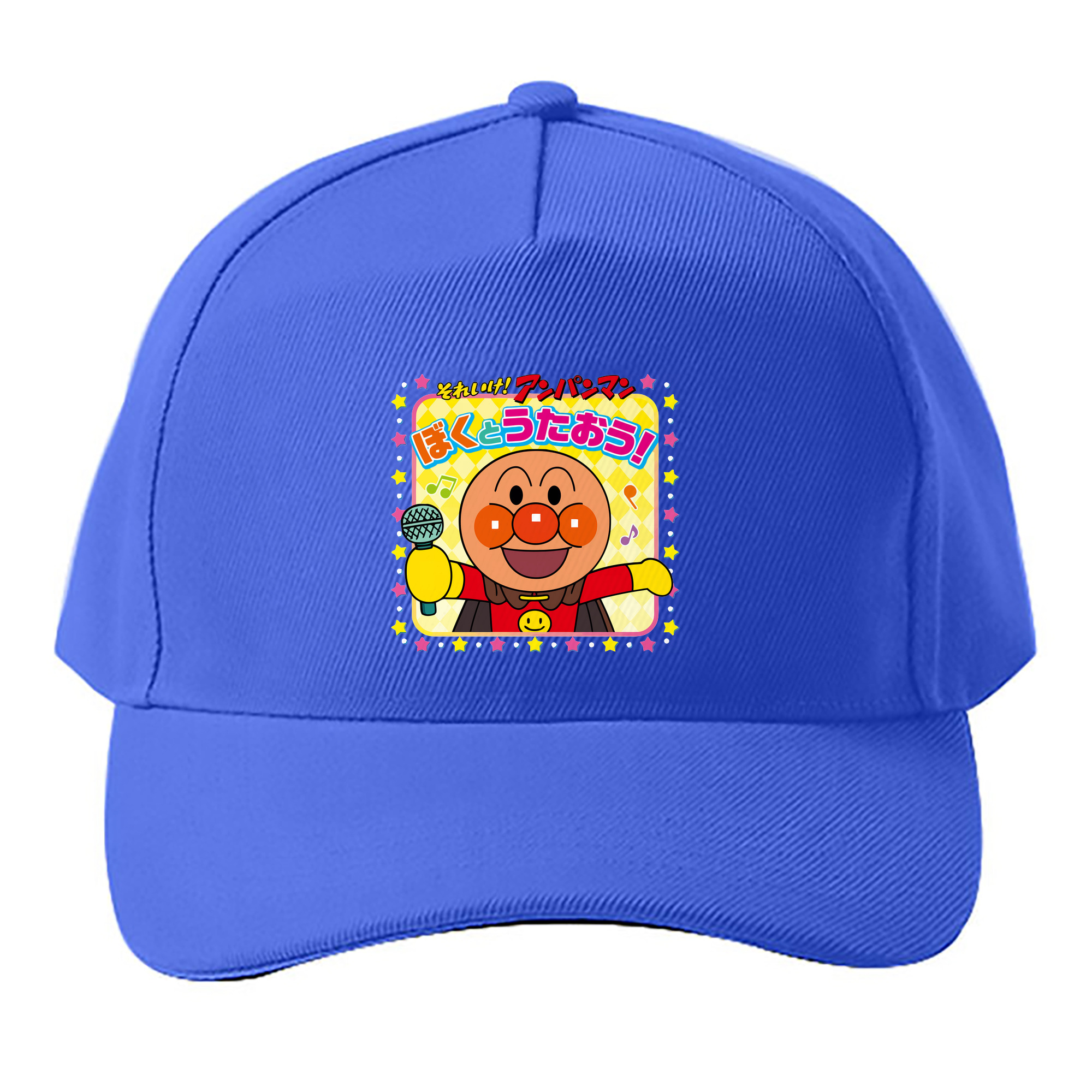 （画像用） アンパンマン Anpanman ベースボールキャップ 綿100％ 男女兼用 帽子 スポーツ